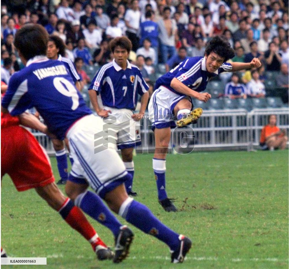 Nakamura gives Japan the lead in Olympic qualifier