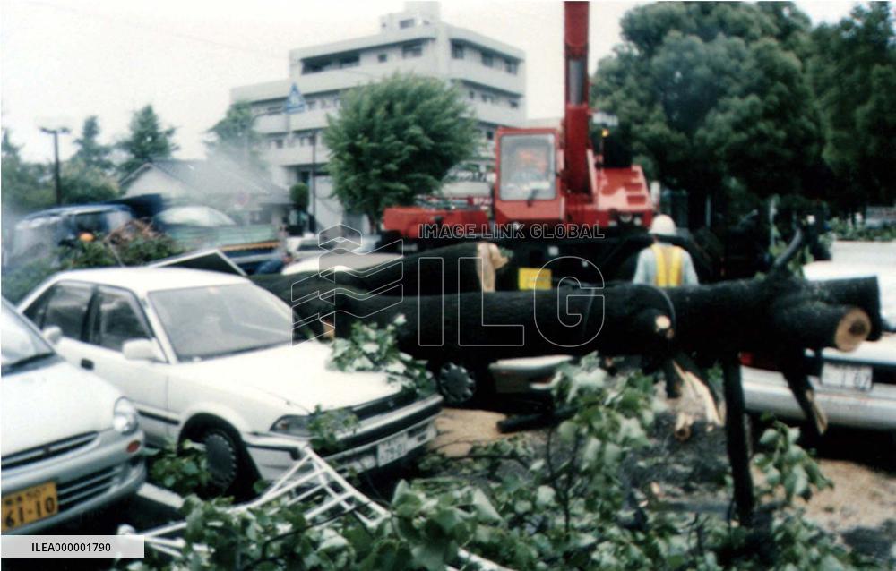 Heavy rains hit southwestern Japan