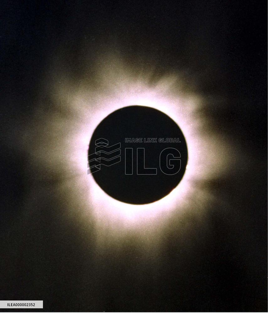 Solar eclipse observed in Hungary