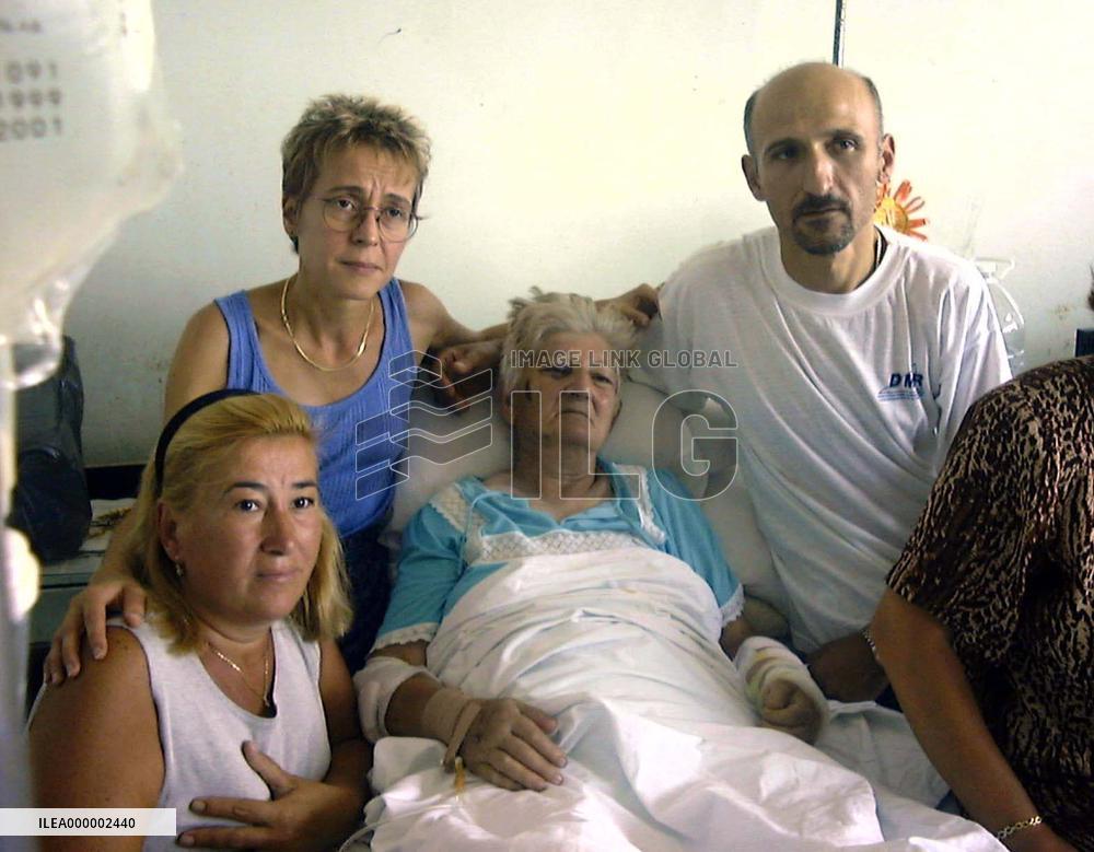 2nd time for woman saved from under quake rubble