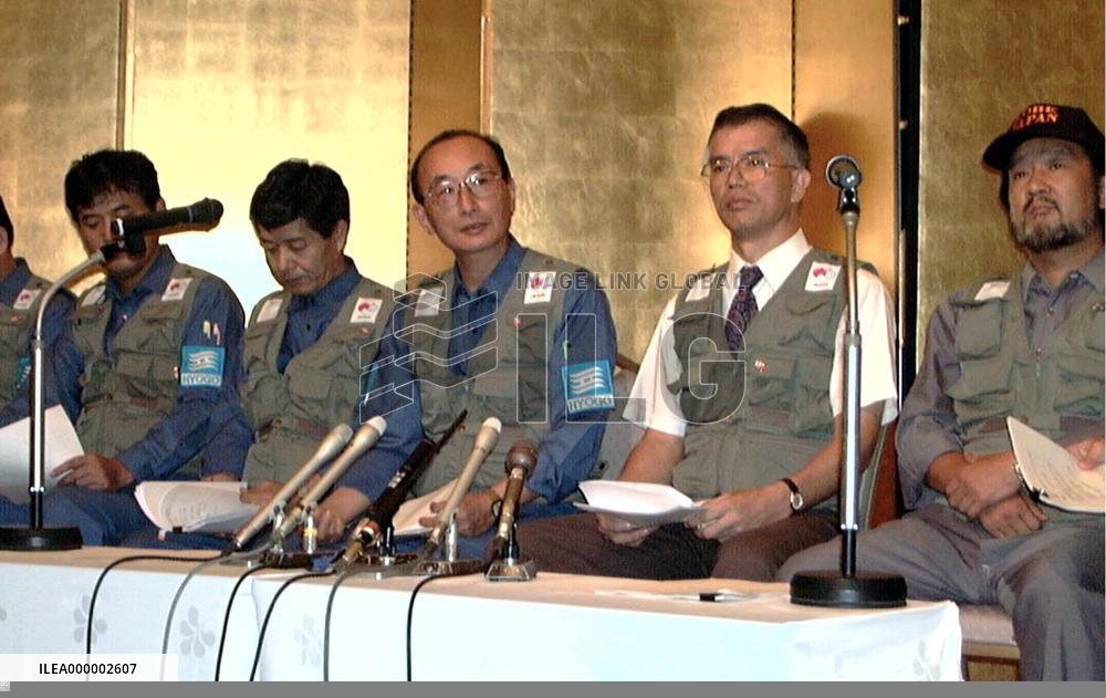 Japanese relief team to quake-hit Turkey returns home