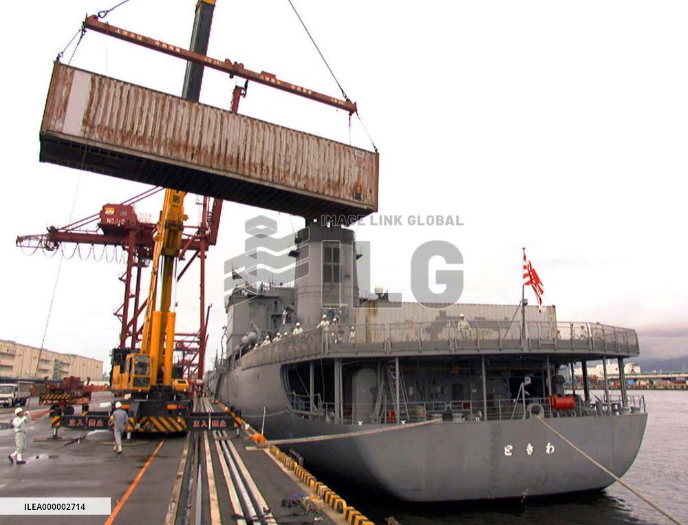 Japan sends prefab shelters to quake-hit Turkey