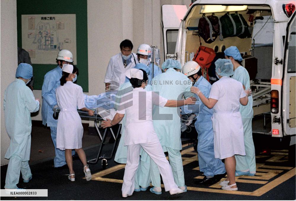 Victim in critical condition to receive blood transfusion