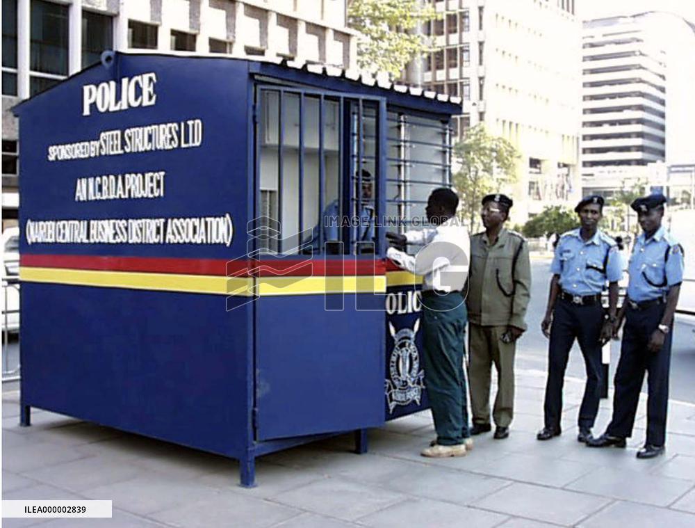 Japanese-style police booth debuts in Nairobi