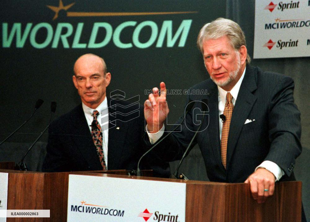 MCI WorldCom, Sprint to merge