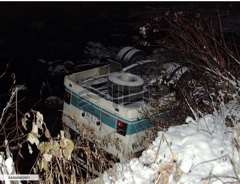 Over 10 injured in bus accident in Hokkaido