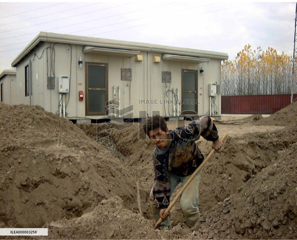 Japanese prefab shelters assembled in quake-hit Turkey