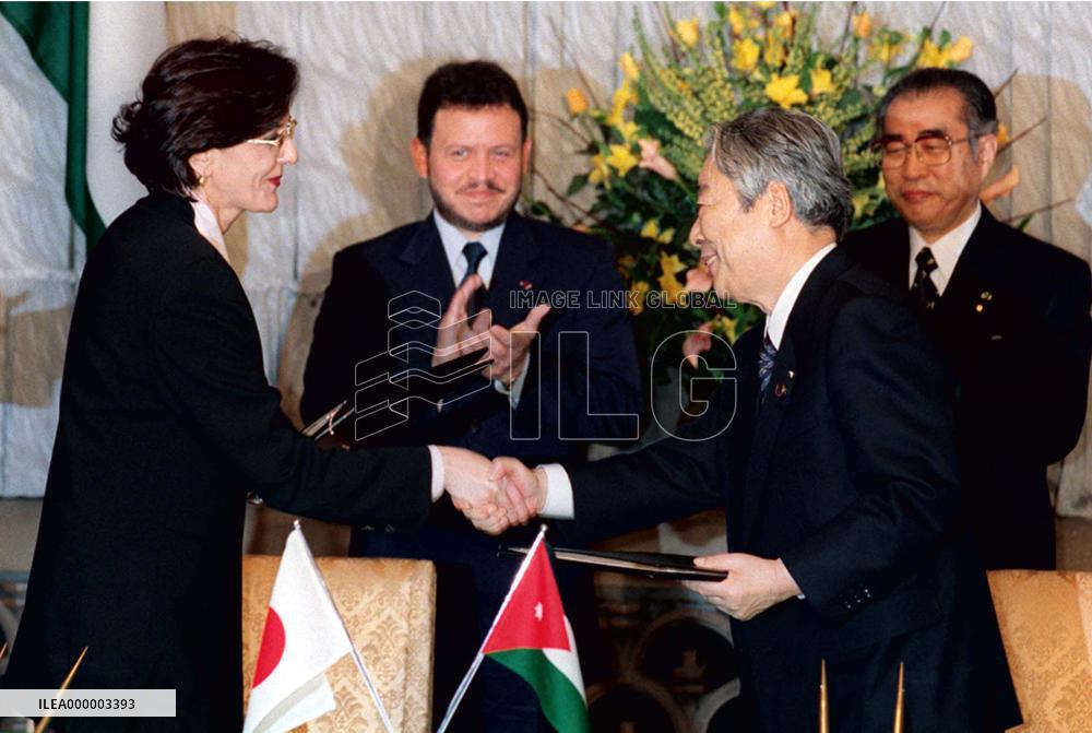 Japan, Jordan agree on debt scheduling