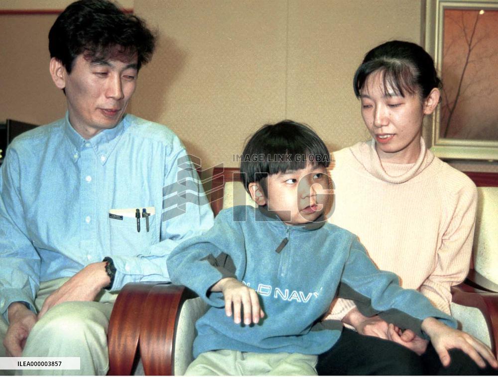 6-year-old returns to Japan after heart transplant in U.S.