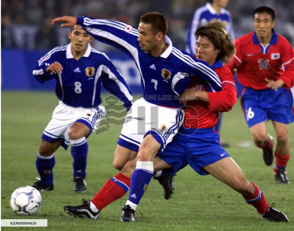 Nakata takes on S. Korea in international friendly
