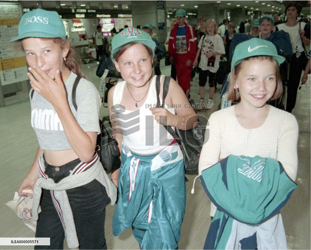 Russian, Ukrainian victims of Chernobyl visit Japan