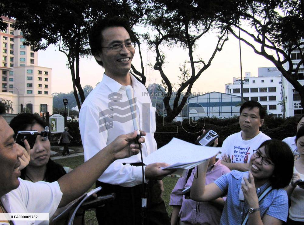 Singapore opens first free-speech park