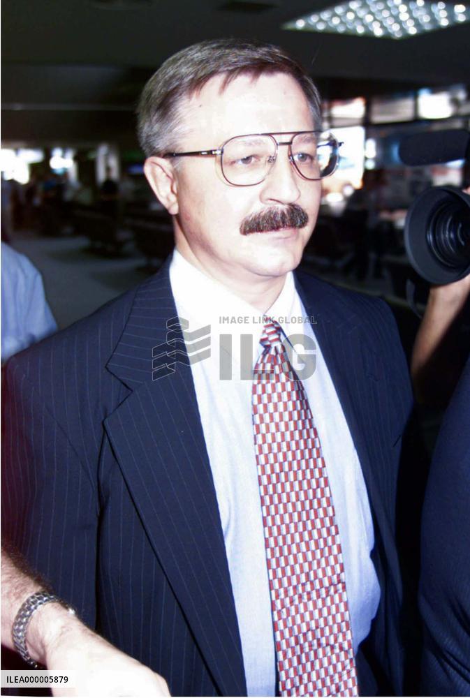 Russian defense attache flies home