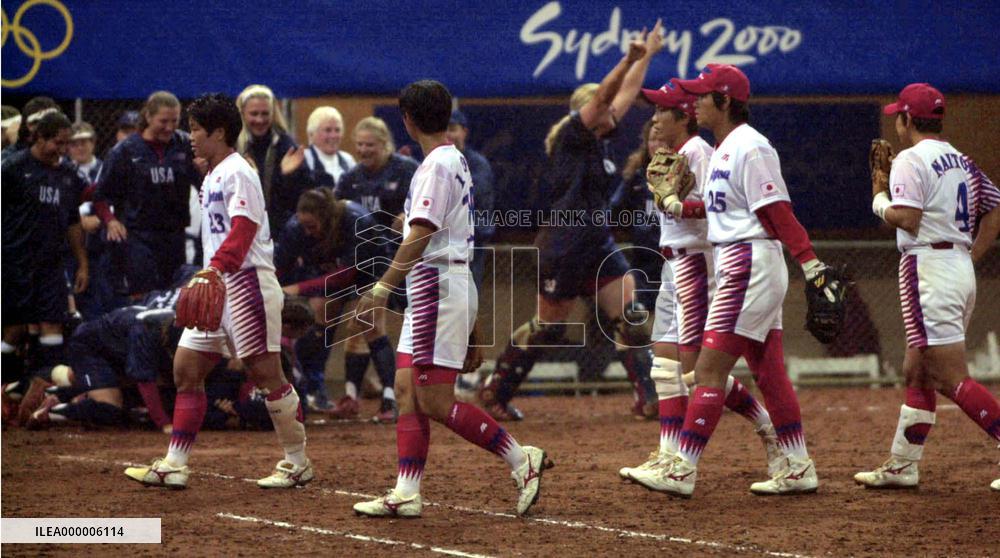 Dejected Japanese players walk off field