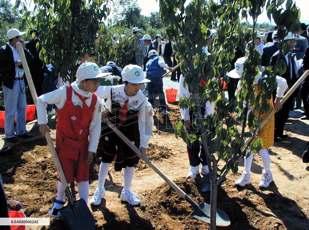 2,000 trees planted in ceremony in Beijing suburb