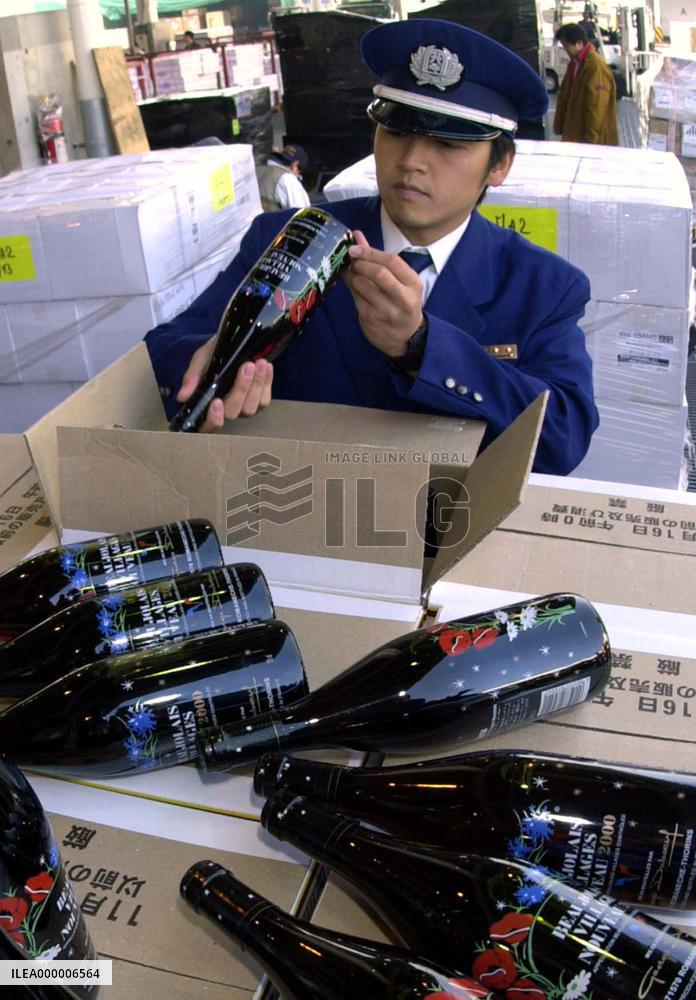 Beaujolais Nouveau arrives in Japan