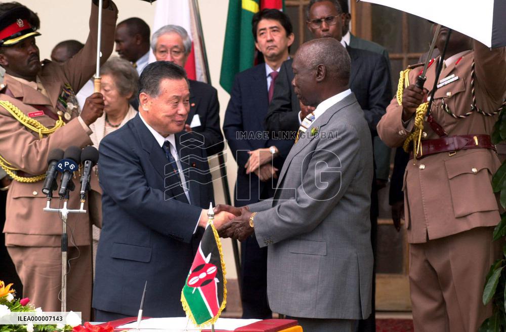 Mori winds up visit to Kenya