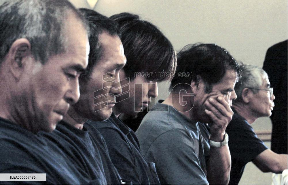 Japanese crew outraged by reports of civilian at sub post