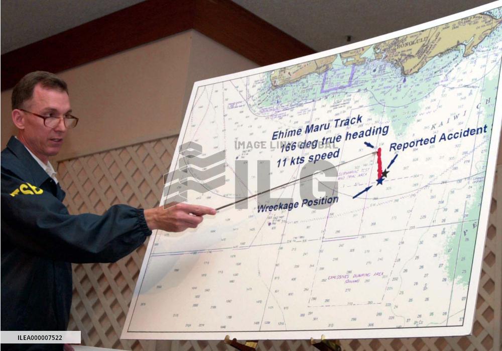 All 16 civilian guests were on Greeneville's command deck