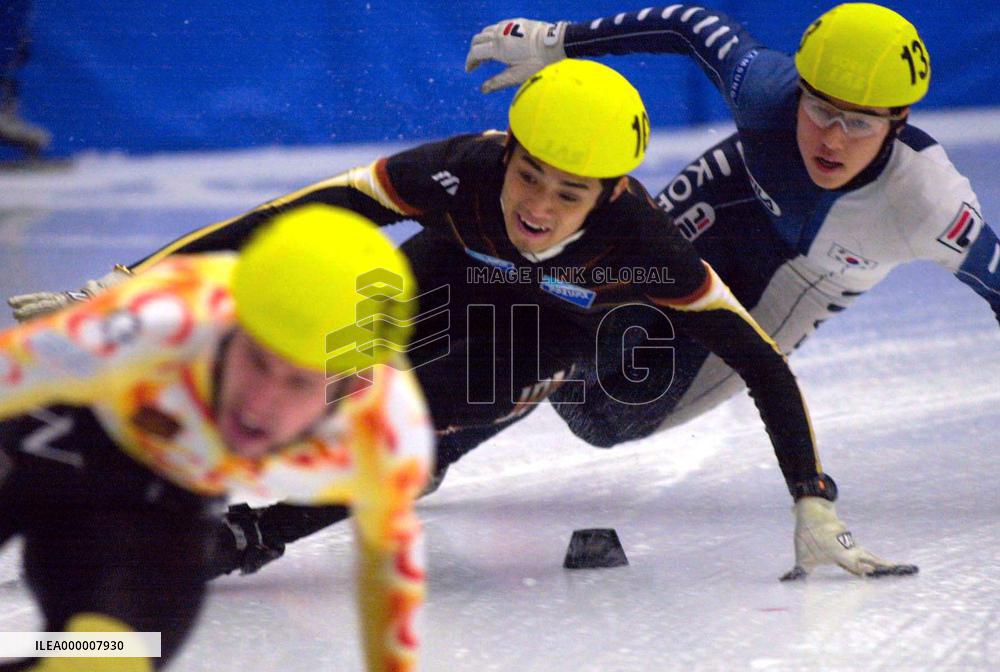 Terao bags silver in short-track world championships