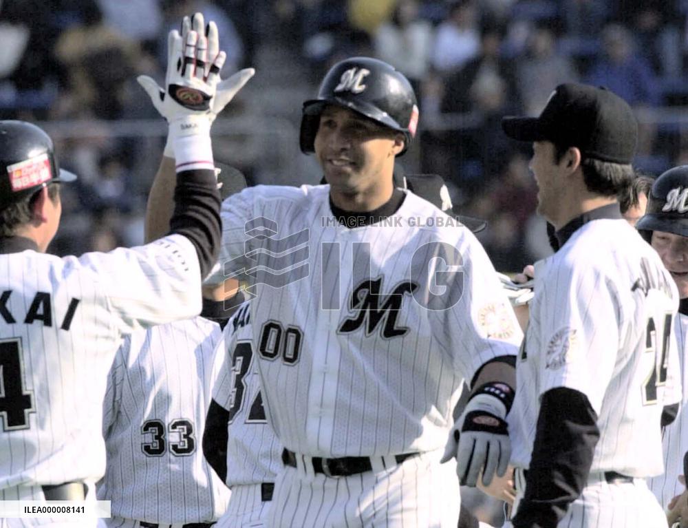 May RBI single gives Lotte 'sayonara' win over Seibu
