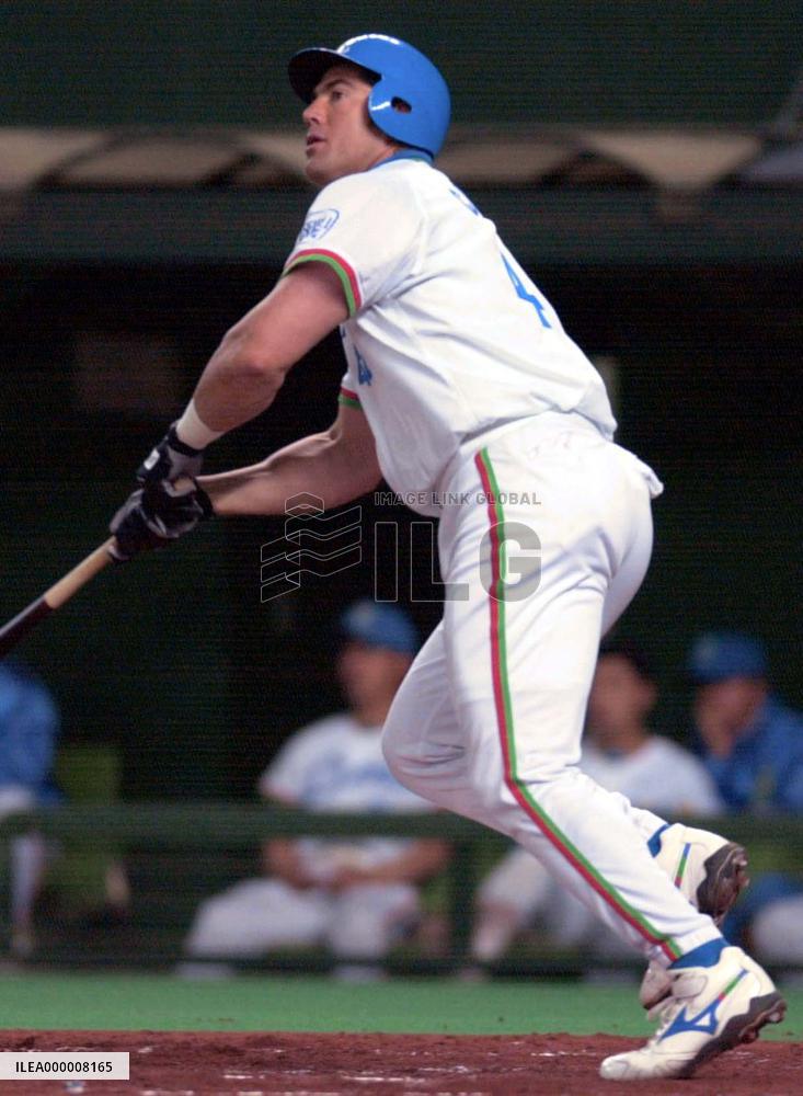 Seibu's Cabrera hits season's 11th homer