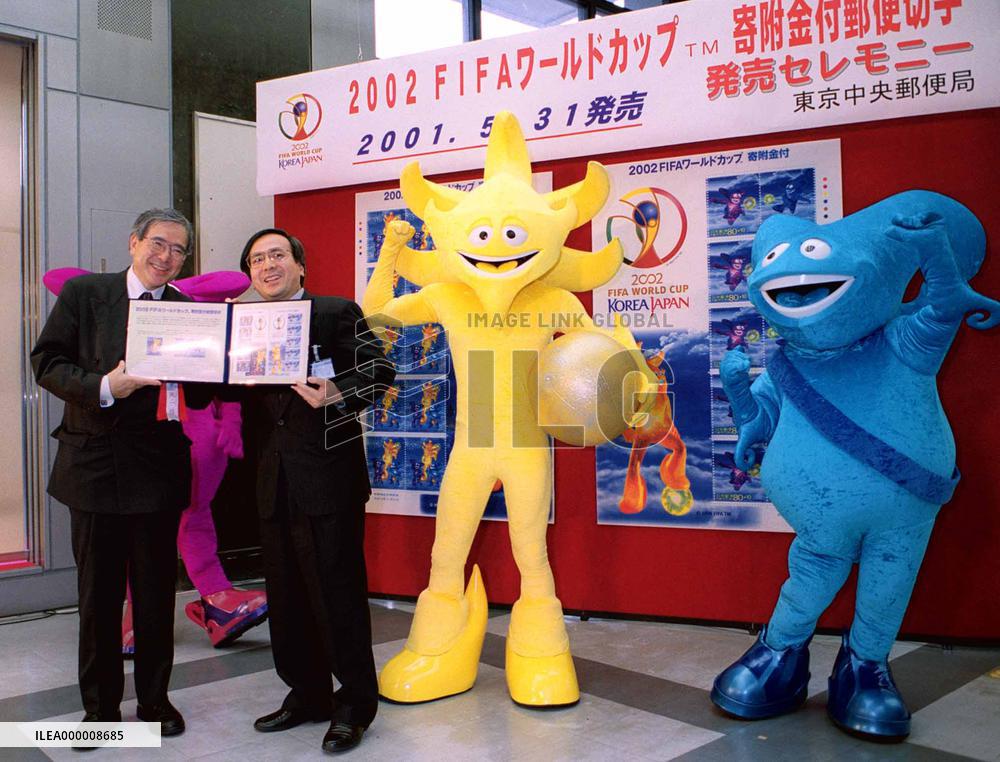 World Cup stamps issued