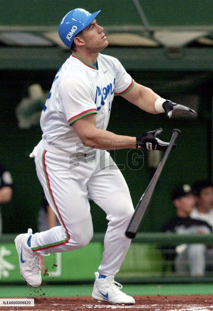 Cabrera launches No. 28 for Lions at Seibu Dome