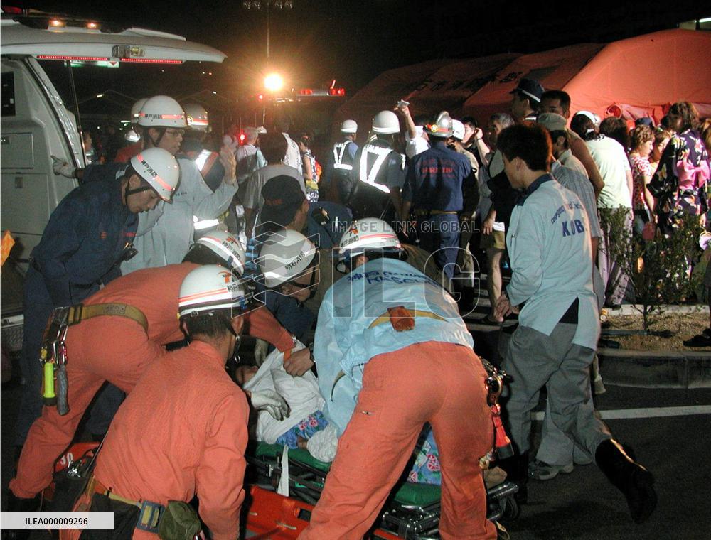9 dead, dozens injured in crush at fireworks display