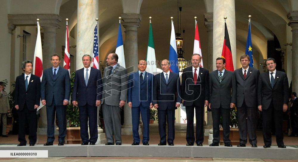 G-8 leaders end summit