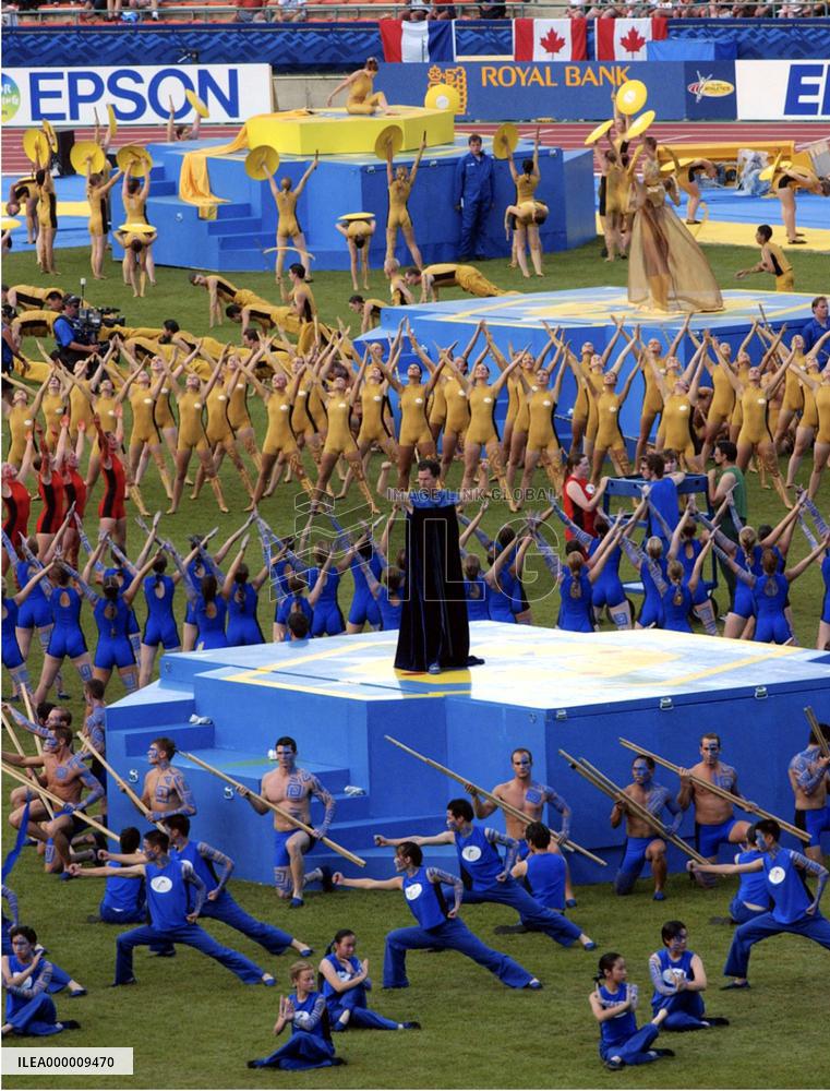 (1)World athletics championships open