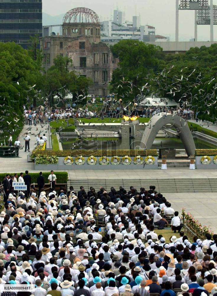 (1)Hiroshima marks 56th anniversary of A-bombing