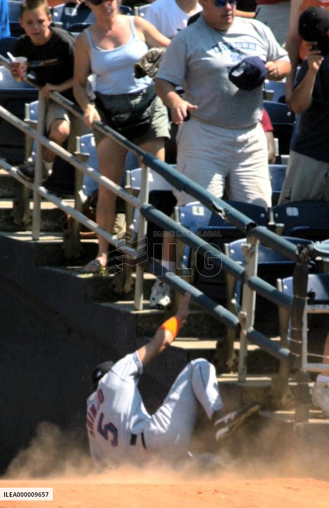 Mets Shinjo goes 1-for-4 against Padres