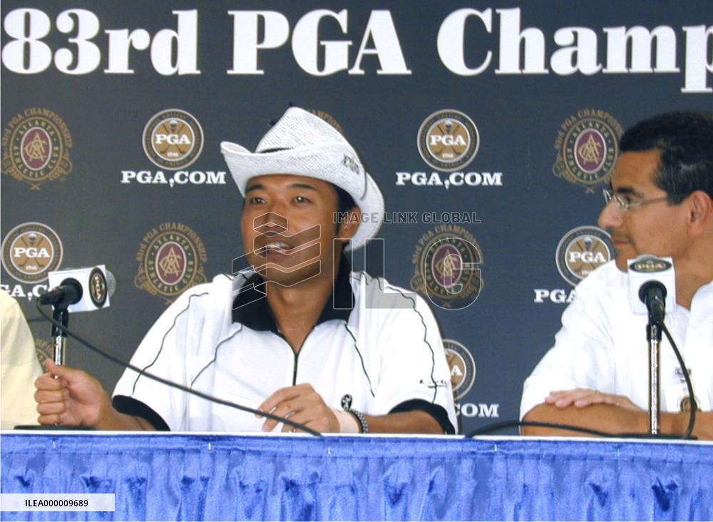 Shingo Katayama finished 4th on Sunday, at The 83rd PGA Championship