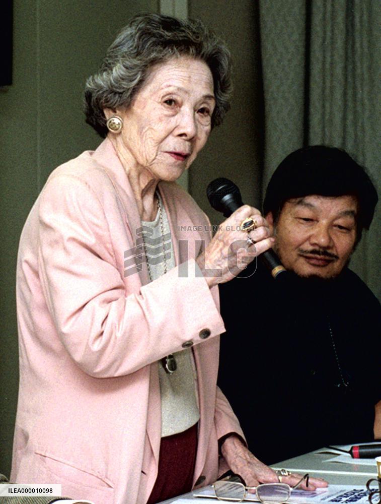 Sugihara's widow speaks ahead of tree planting in Lithuania