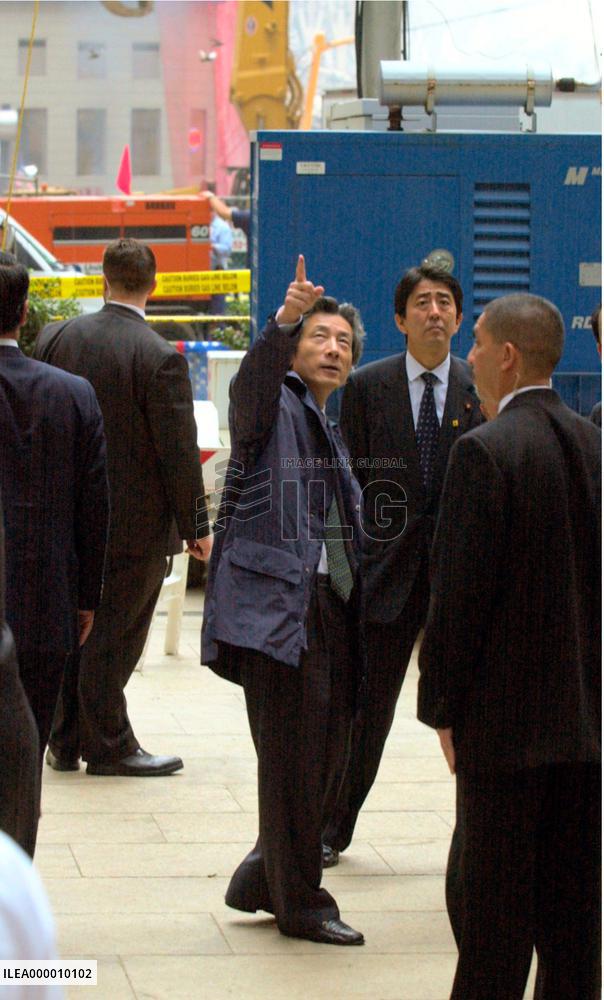 (2)Koizumi in U.S.