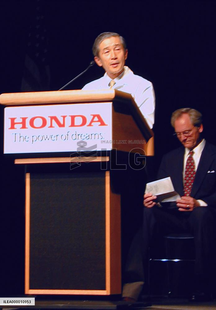 Honda launches minivan plant in U.S.