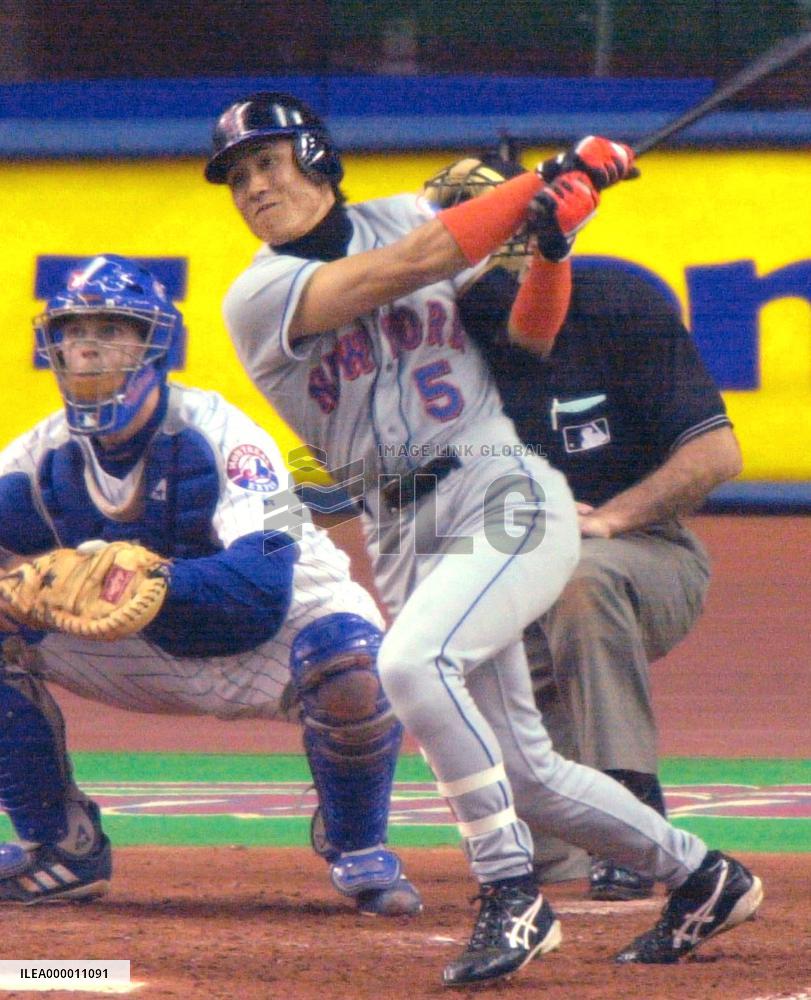 New York Mets' Shinjo traded to San Francisco