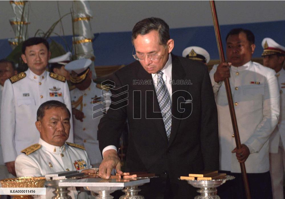 Foundation stone laid for Bangkok's new int'l airport