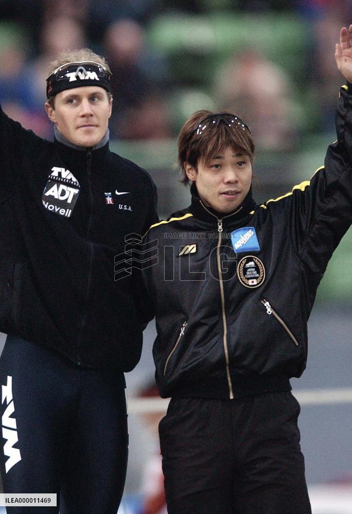 (3)Shimizu grabs share of 1st at world spring meet