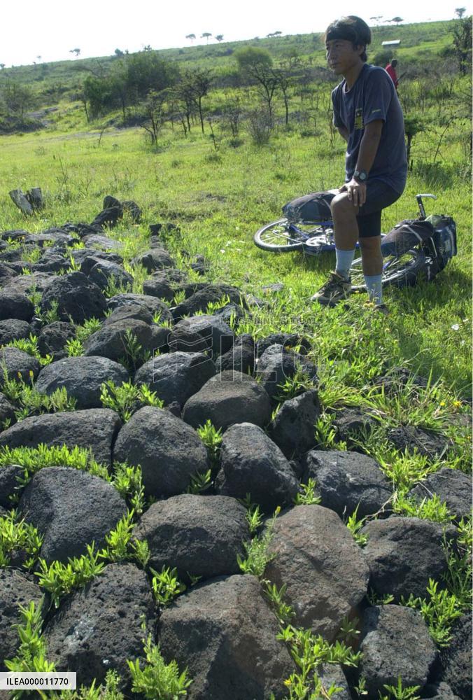 Sekino reaches final destination at Laetoli