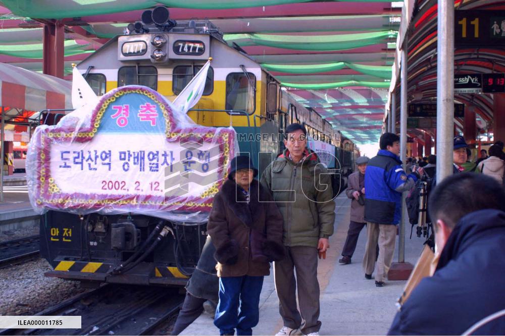 S. Korea reopens part of inter-Korean rail link