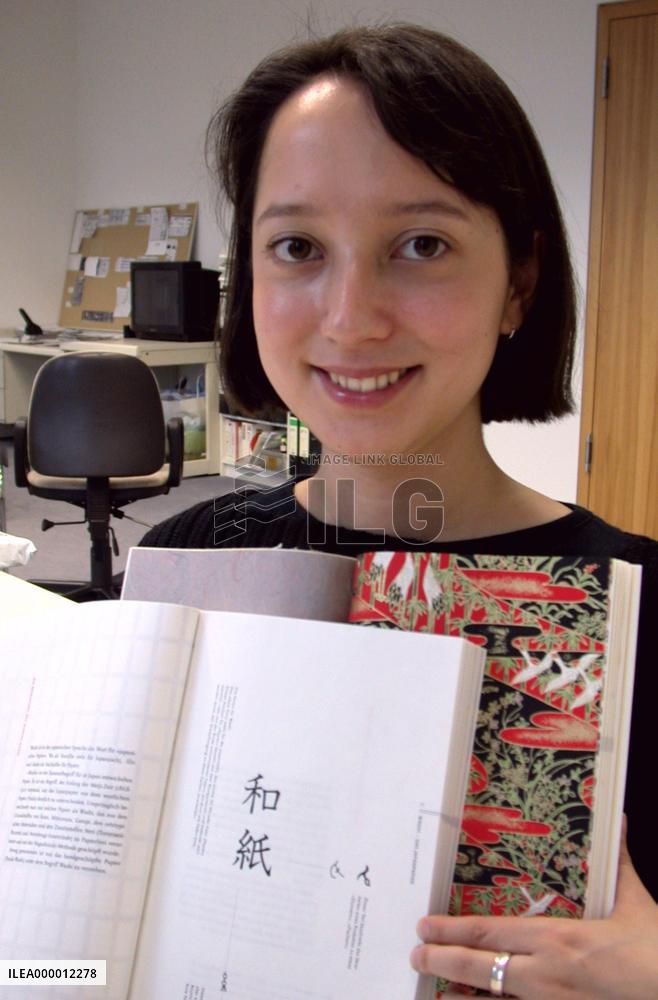 German cultural body names 'washi' book 'most beautiful'