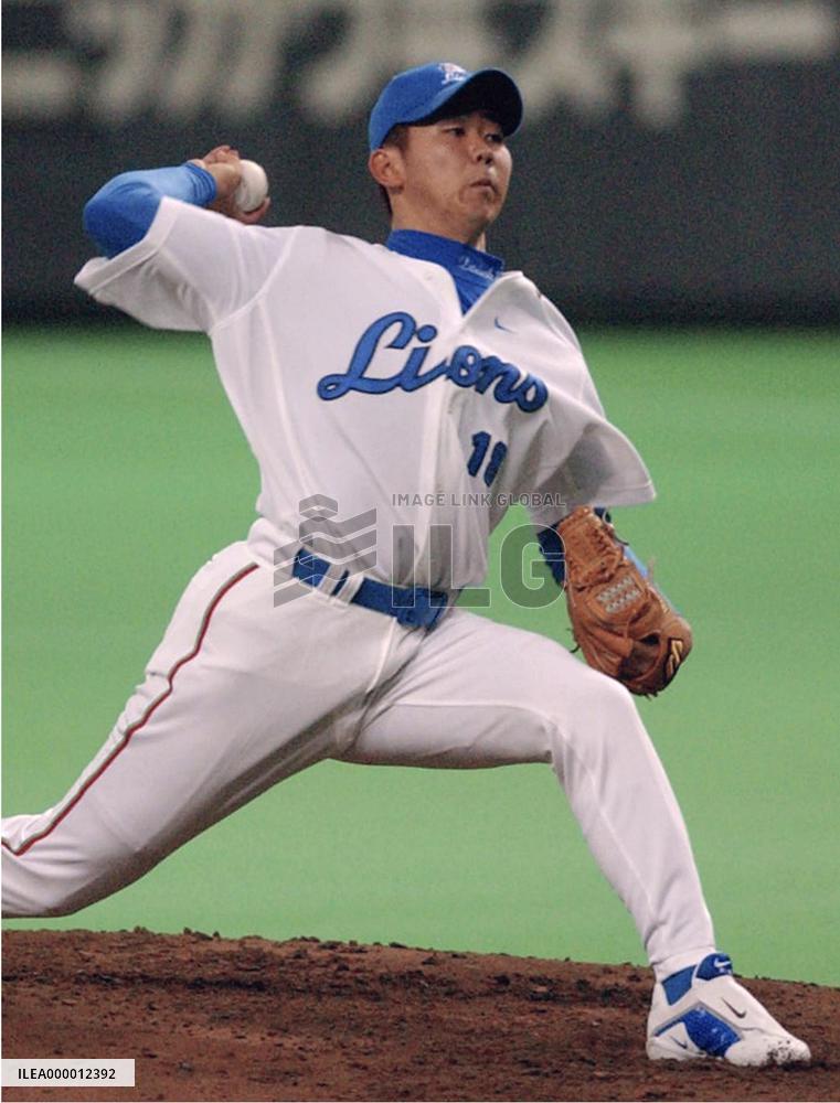 Lions' Matsuzaka pitches entire game against Marines