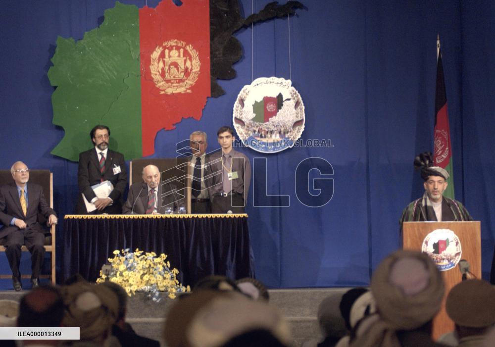 (3)Afghan grand assembly convened