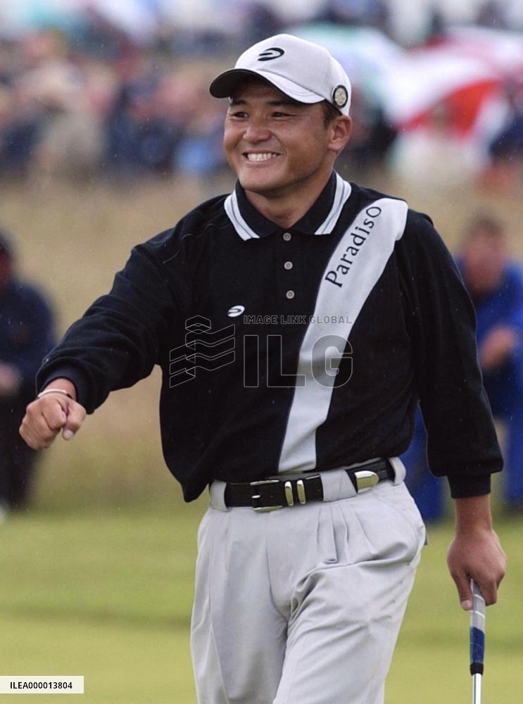Maruyama in 5-way tie for British Open lead