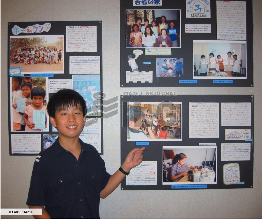 Japanese pupil opens exhibition on Cambodia