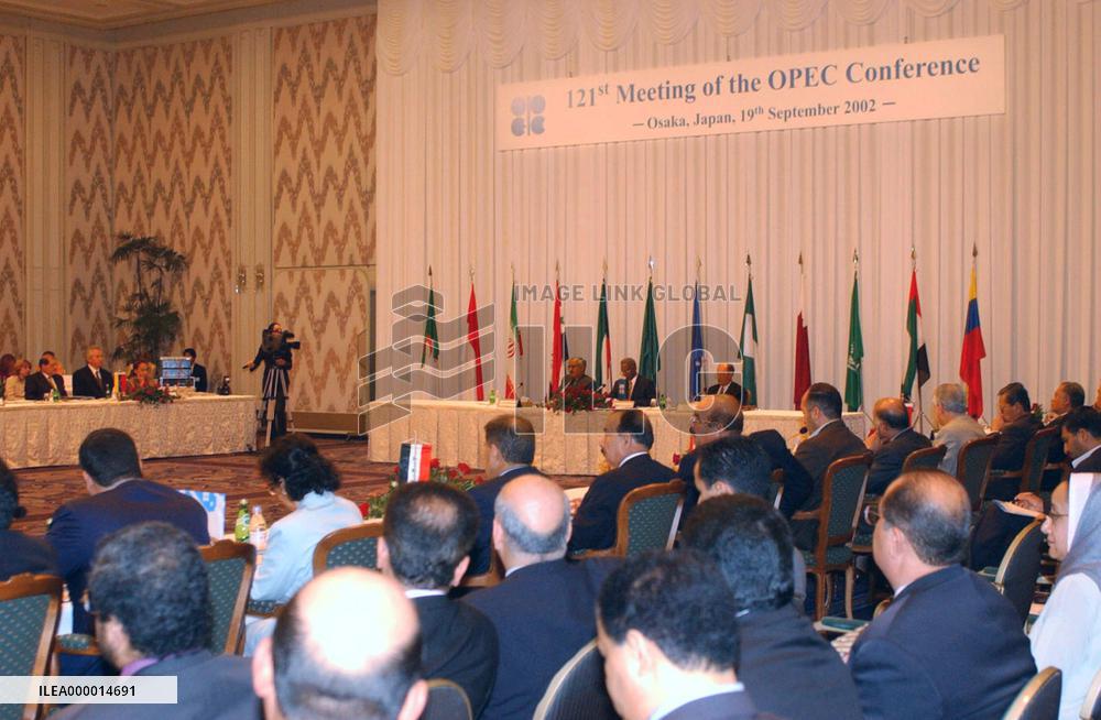 (1)OPEC to keep output quotas unchanged for Oct.-Dec. qtr