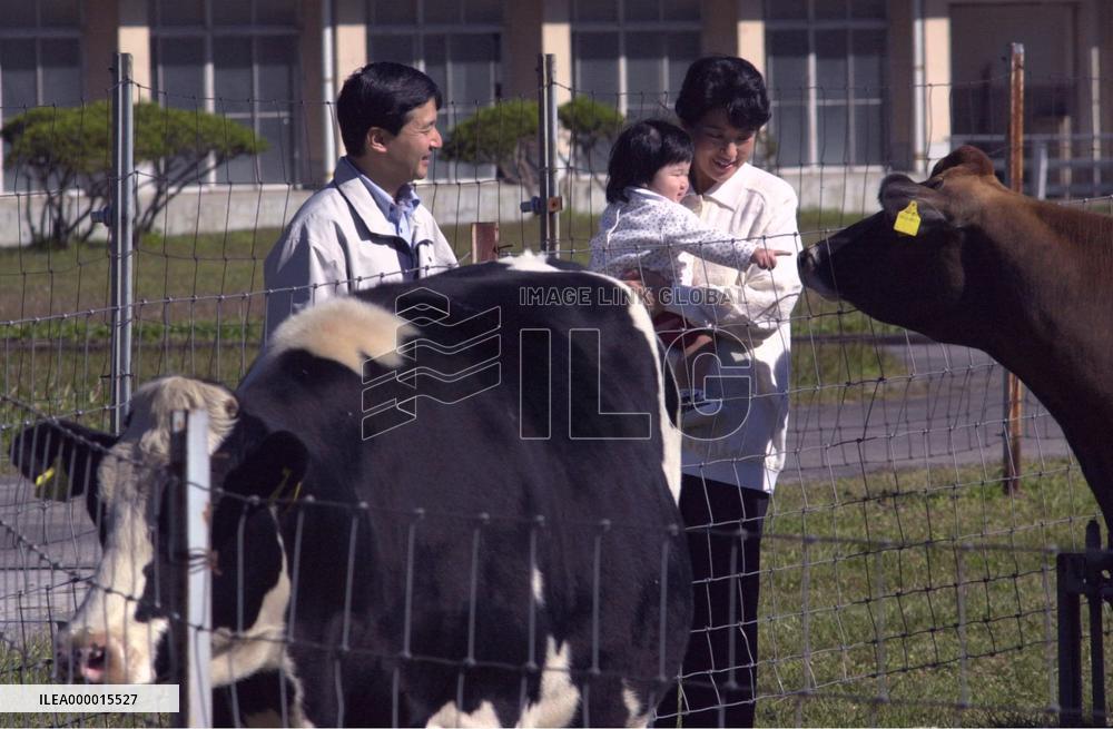 (2)Crown prince's family spend holiday in Tochigi