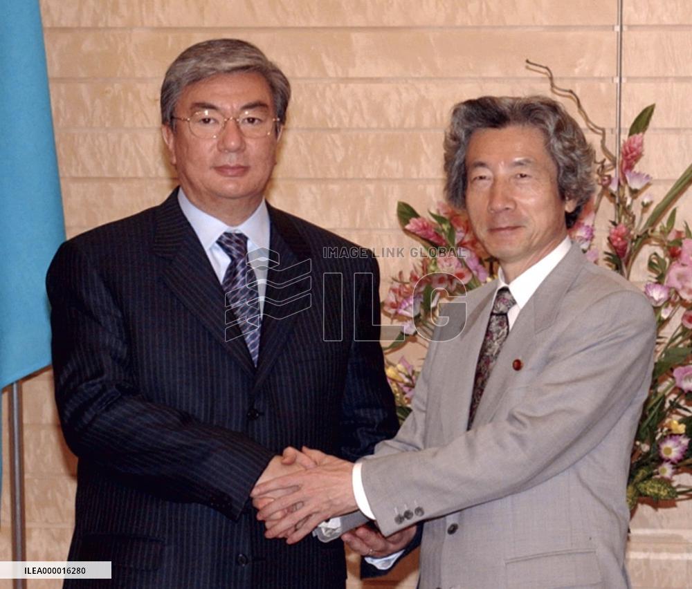 Kazakstan's Tokaev meets Koizumi
